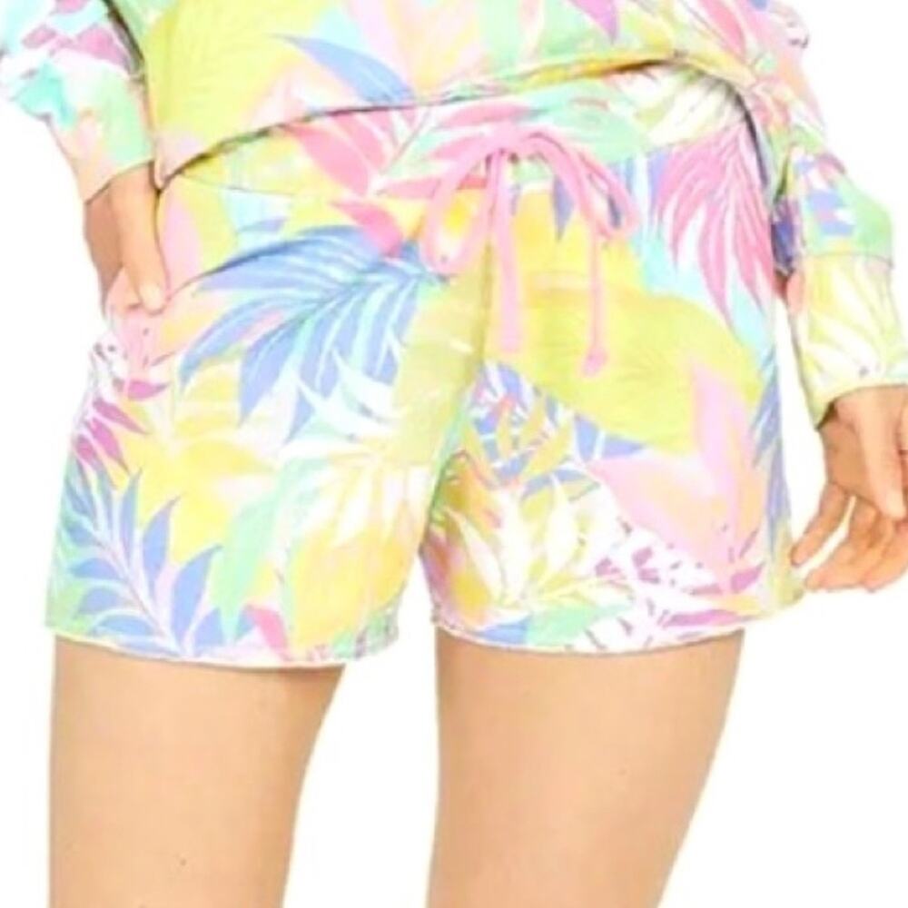 $118 New Sundry Anthropologie Tropical Cutoff Short - Small